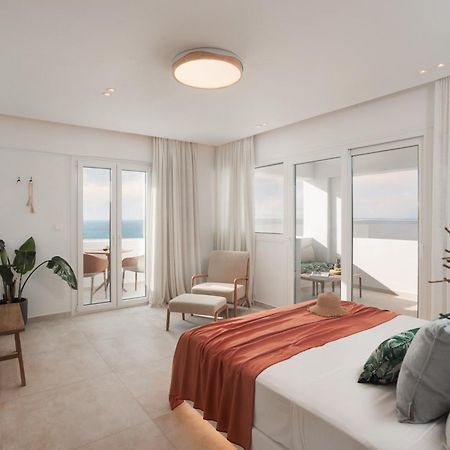 Seanfinity Beachfront Suites Mikrí Vígla Kültér fotó