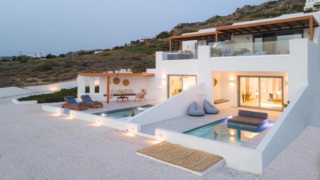 Seanfinity Beachfront Suites Mikrí Vígla Kültér fotó