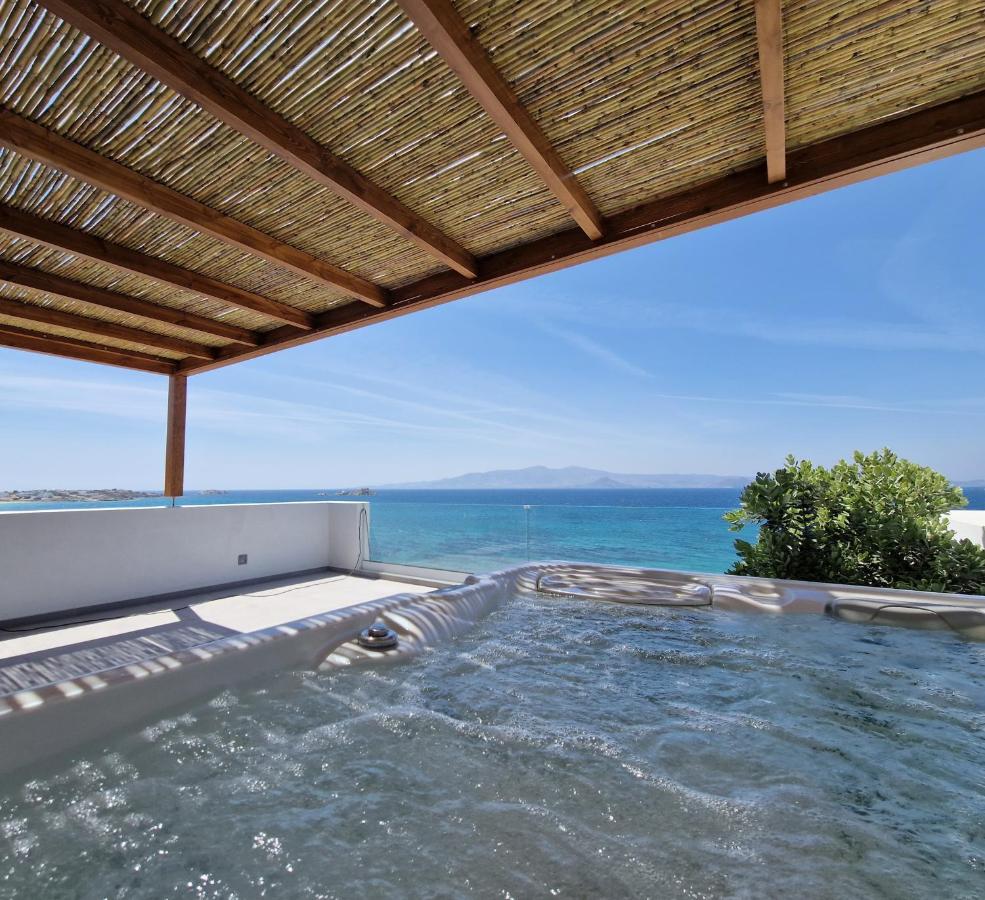 Seanfinity Beachfront Suites Mikrí Vígla Kültér fotó