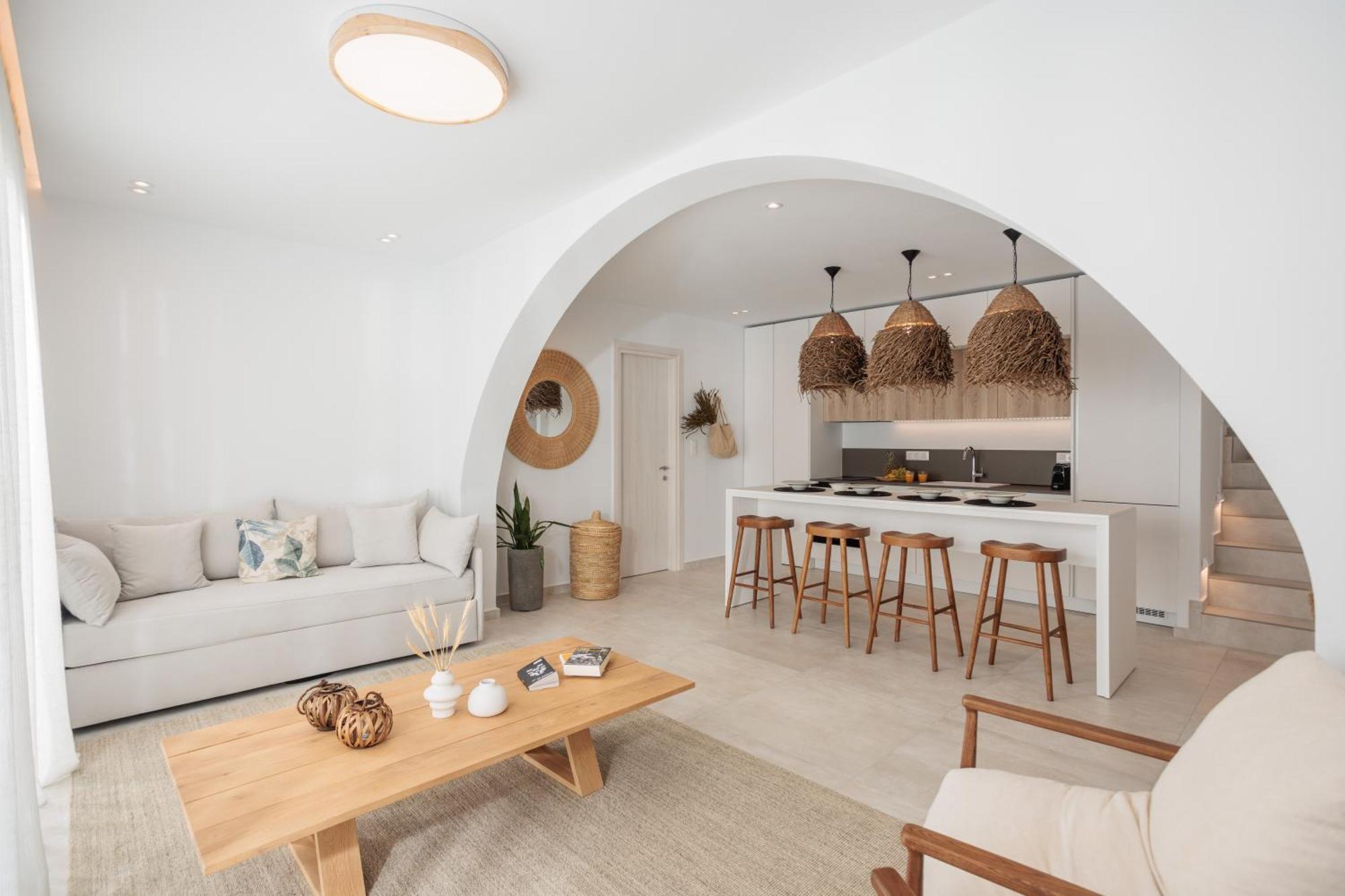 Seanfinity Beachfront Suites Mikrí Vígla Kültér fotó